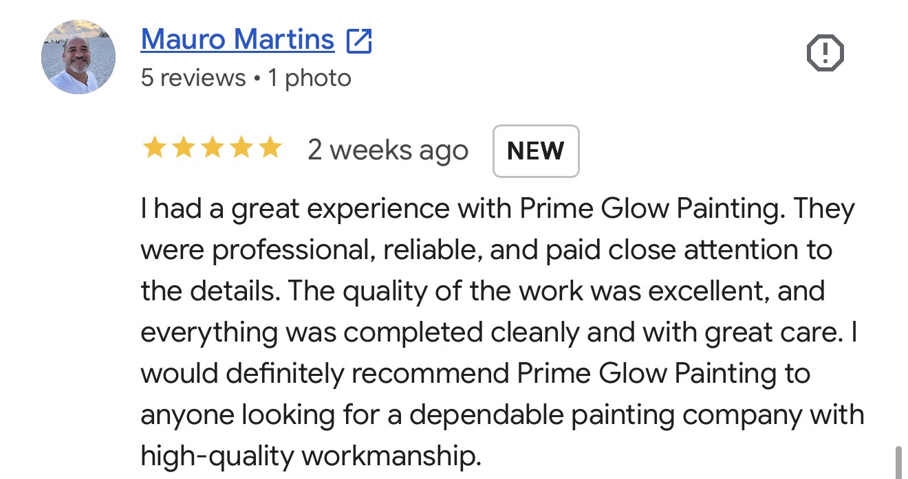 Google review from Mauro Martins — 5 stars